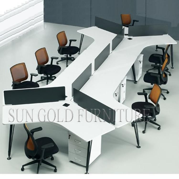 (SZ-WSL308) 2019 Staff Office Workstation Cubicle Customized Office Partition