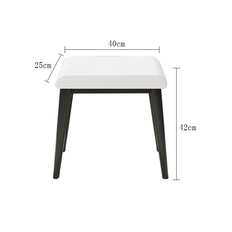 White Painted Iron Black Sand Dressing Table Nordic Small Apartment Bedroom Dressing Table Modern Simple Net Red Dressing Table 0017