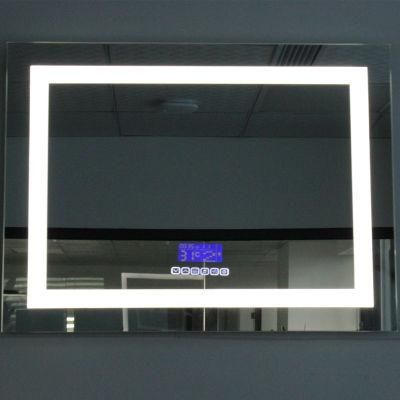 Varios Partterns Surface Vertical Horizontal Wall Mount Make up LED Lighted Mirror with Touch Switch