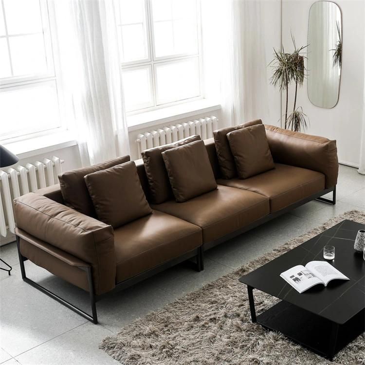 Modern Sofa Foshan Design Fabric Home Leisure Sectional Sofa Furniture