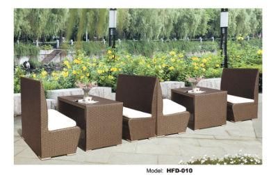 Modern Outdoor Garden Hotel Resort Restaurant Bistro Dining Furniture Bar Stools Chair and Table