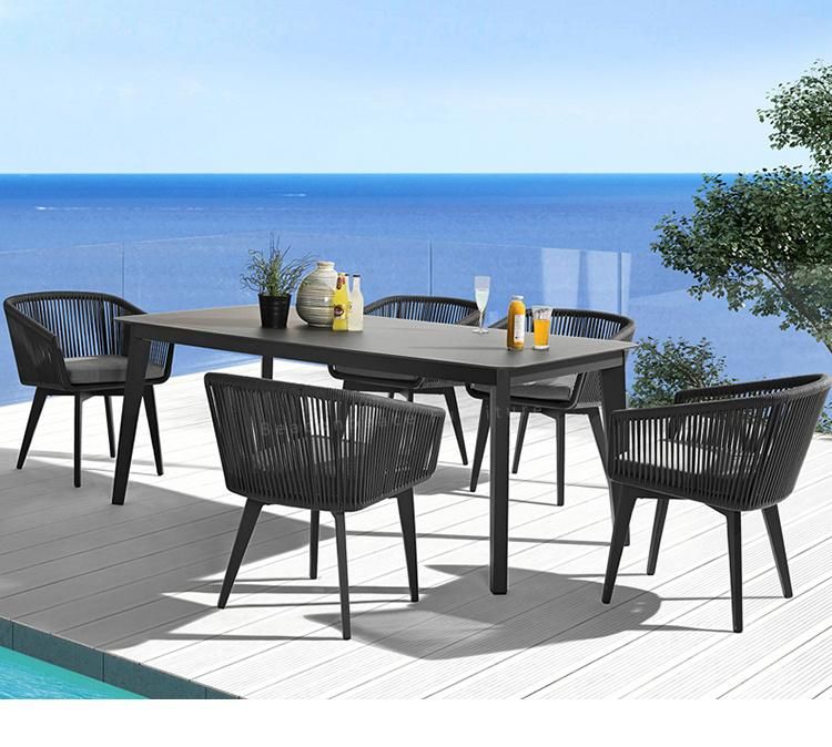 Leisure Home Modern Rattan Patio Bistro Outdoor Garden Dining Furniture