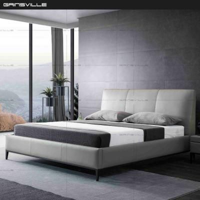 Popular Hot Sale Modern Home Furniture Designed Leather Bed King Bed Gc1816