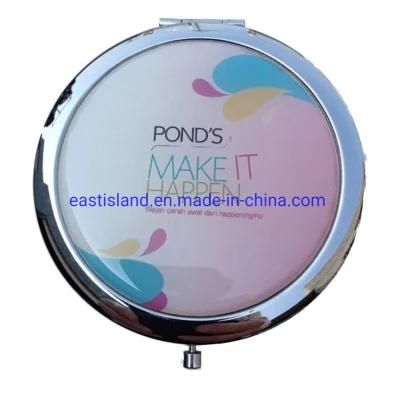 Promotion Gift Portable Folding Makeup Compact Mirror