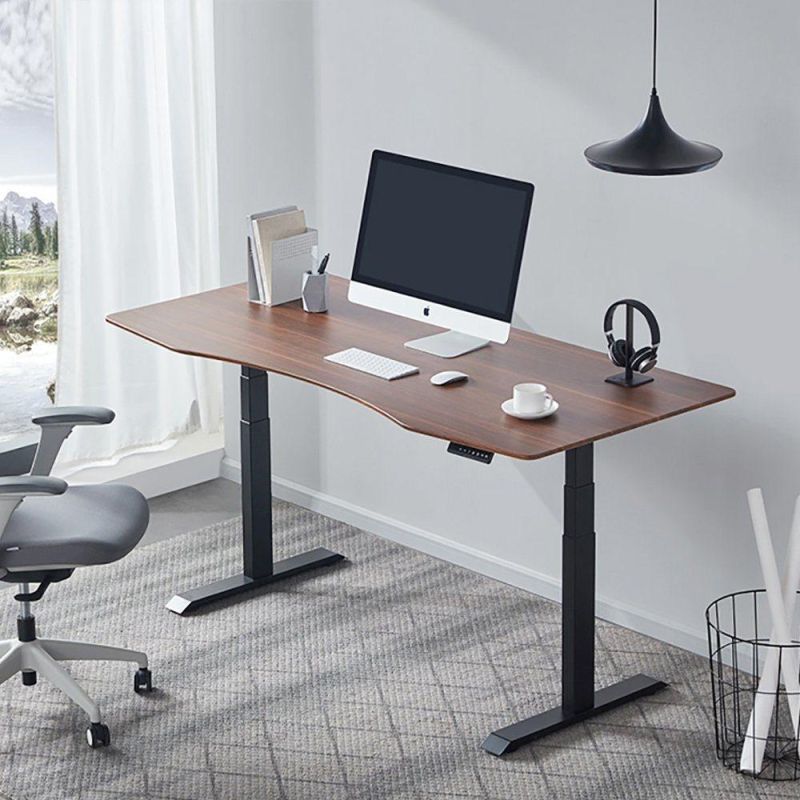 Wholesale Market Electric Height Adjustable Sit Stand Table Smart Stand up Computer Desk Workstation Office Home Furniture Dual Motor Automatic Standing Desk