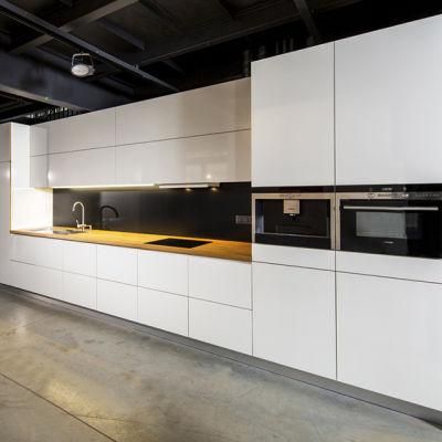 German Modern Module Plywood Cabinet Compact Kitchen