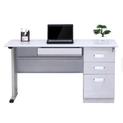Steel Table Storage Office Equipment Furniture Desk with 3 Drawers