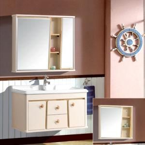 Generous Modern Style PVC Bathroom Vanity with Wall Mounting