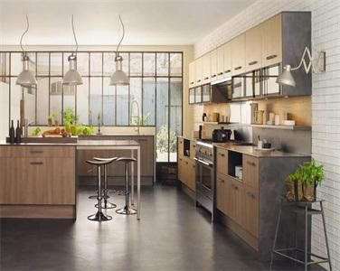 Modern Integrated MDF Laminate Kitchen Cabinet with Transparent Glass Door