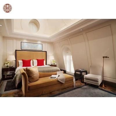 The Indian Hotels Modern Luxury Bedroom Furniture Set for Sale