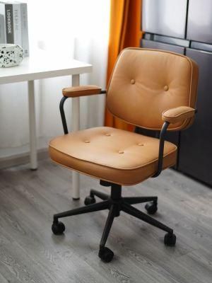 Modern PU Office Chair Dining Chair PP Chair Gold Selling