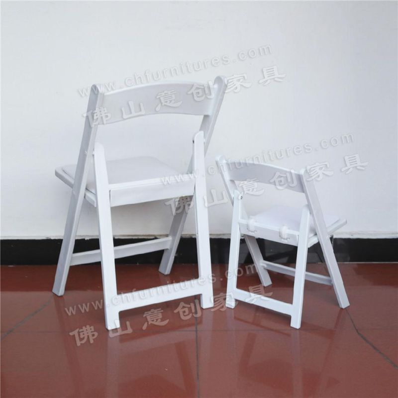 Wholesale Children′s White Resin Wimbledon Folding Children Chair