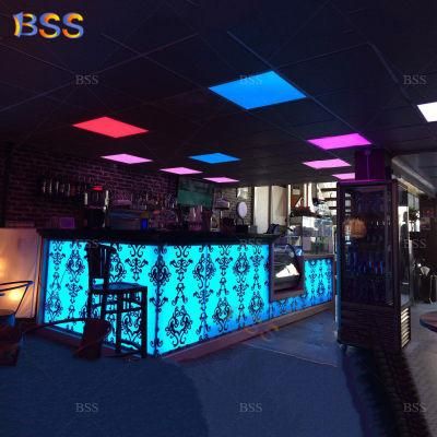 Coffee Reception Bar Light up Cafe Coffee Shop Reception Bar Counter