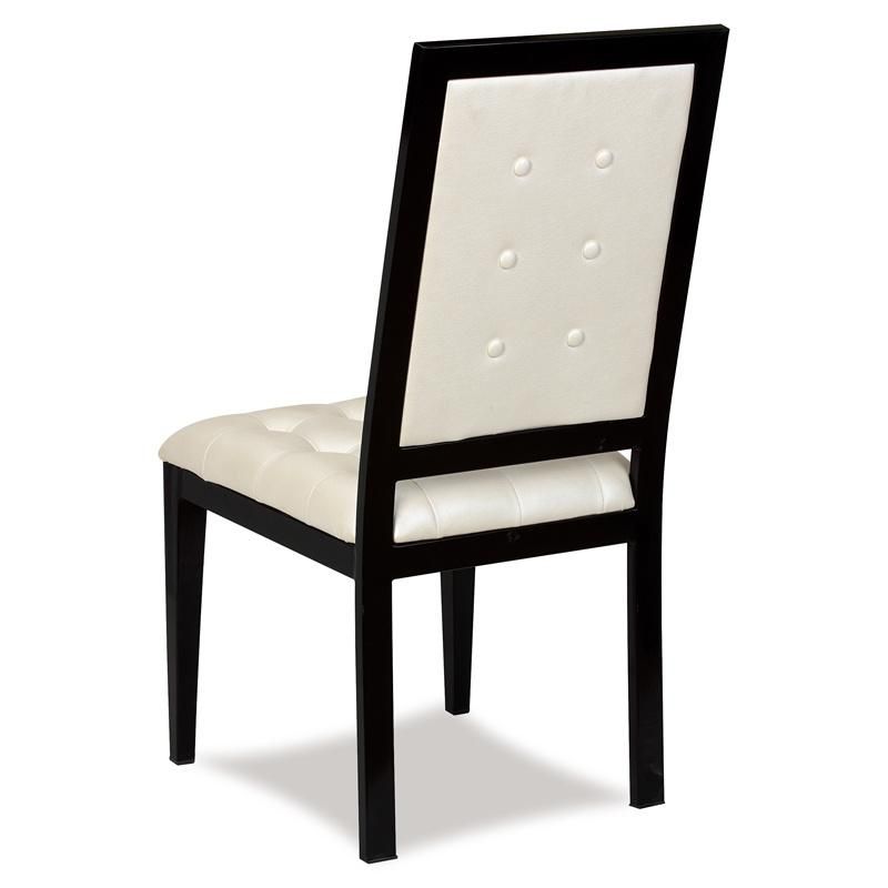 Wooden Imitated Metal Dining Room Chair