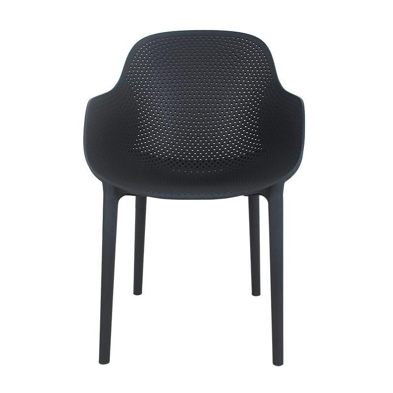 Rikayard High Quality Modern Cheap Wholesale Erie Dining Arm PP Plastic Chair