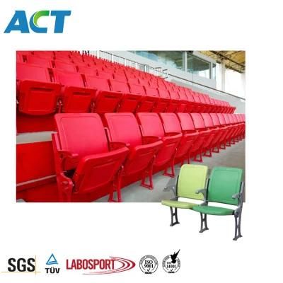 Floor Mount Blow Molded Seating Chairs Folding Stadium Seats Stadium Chairs