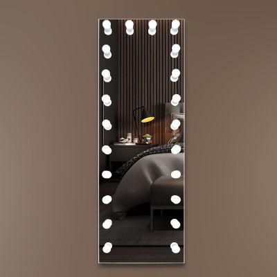Full Length and Wall Mount LED Lighting Rectangle Framed Mirror