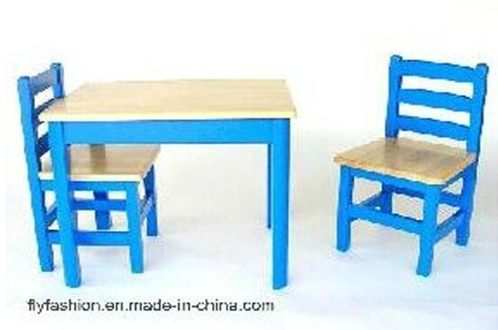 Furniture for Kids Solid Wood Table with Chairs