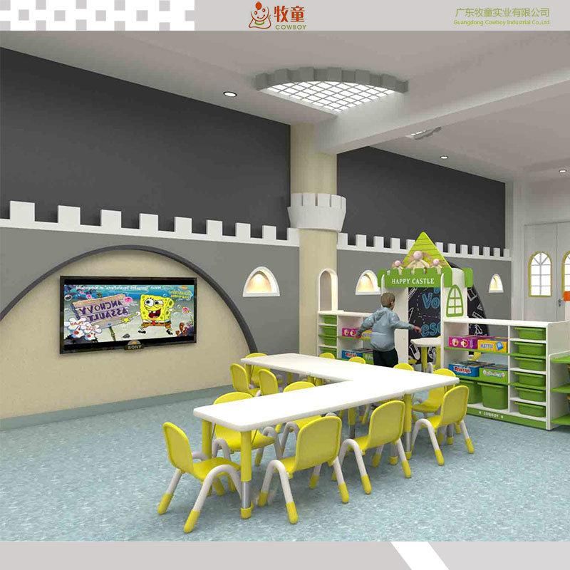 Educational Children Study Wood Kids Furniture Plywood Material Kindergarten Furniture