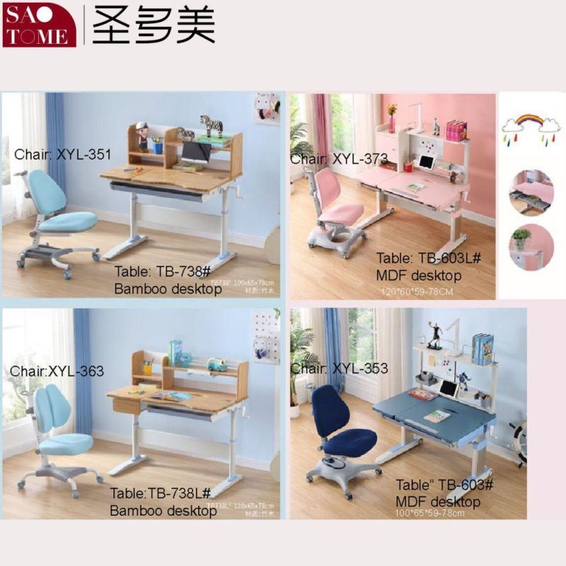 E1 Environmentally Friendly Board Adjustable Height Home Children′ S Room Children′ S Study Desk
