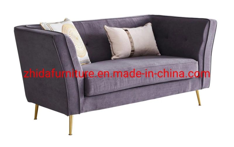 Modern Living Room Furniture Loveseat 2 Seat Sofa for Home Use