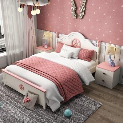 2021 New Arrival Modern Design Kid Bedroom Furniture Set Sleeping Bed