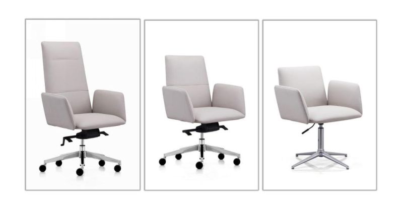 Modern French Commercial Executive Leather Swivel Office Recliner Chairs Specifications