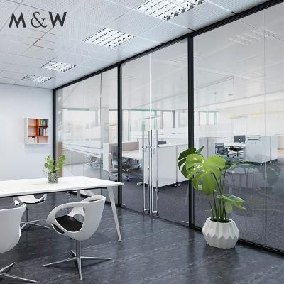 Modern Modular Office Furniture Design High Aluminium Partition Glass Partition Wall