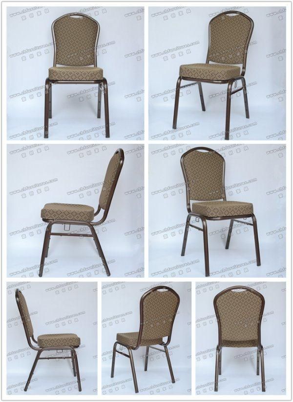 Hotel Aluminum Fabric Banquet Chair Yc-B60