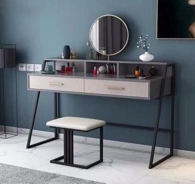 European Bedroom Furniture Set Royal Luxury Modern Makeup Desk