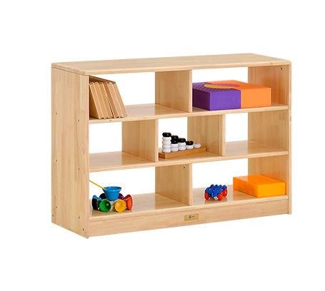 Preschool Display Wooden Kids Rack