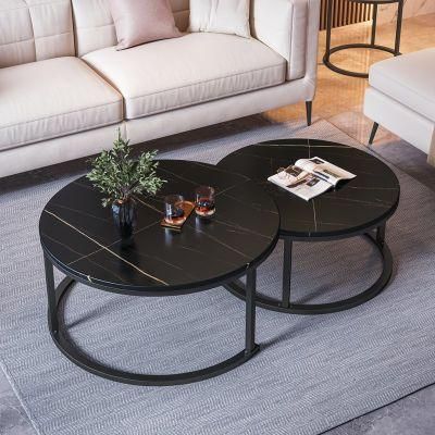 Modern Wooden Sofa Coffee Tea Side Nesting End Tables Furniture for Living Room Modern
