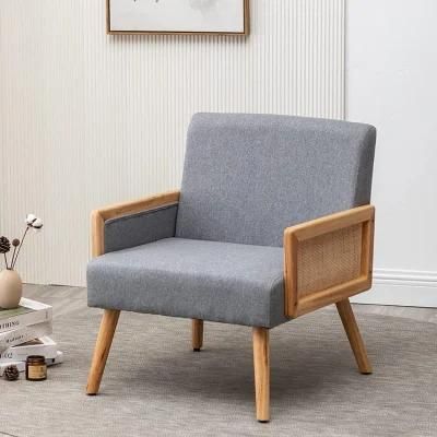 High Quality Handmade Modern Chair Wooden Leg Sofa for Home Use