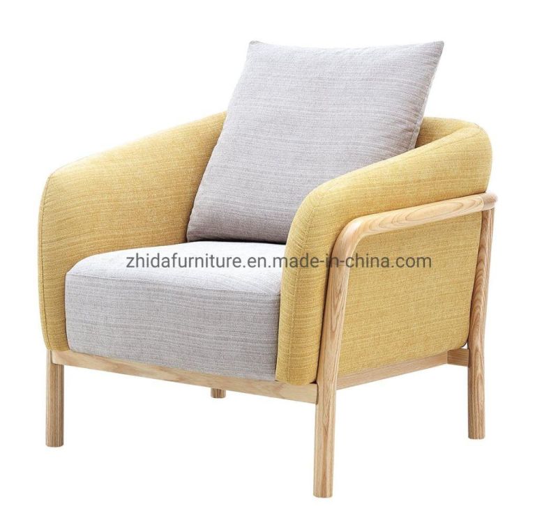 Chinese Style Wooden Frame Living Room Chair Bedroom Chair