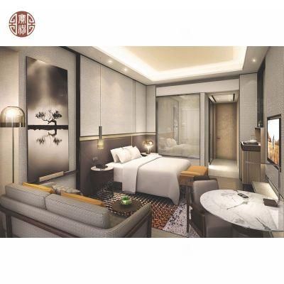 5 Star Customized Wooden Modern Hotel Bedroom Furniture for Sheraton Project