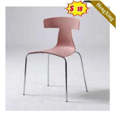 Modern Restaurant Cafe Sitting Standard Plastic Stainless Steel Hotel Banquet Chair