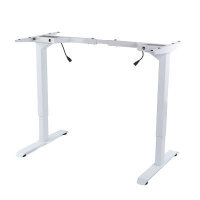 Single Frame Sit Standing up Height Adjustable Desk for Home Office Furniture