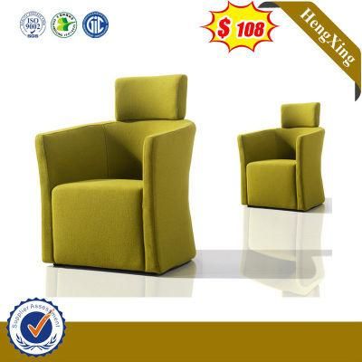 Chinese Modern Wooden Livingroom Furniture Classic Leather PU Fabric Comfortable Leisure Sofa Chair