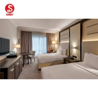 Chinese Commercial Set Apartment Villa Hotel Furniture Bedroom Sets with Modern Living Room 5 Star