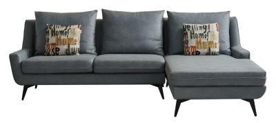 Home Living Room Furniture Sectional Hotel Lobby Genuine Leather PU Fabric Modern Soft Leisure New Sofa
