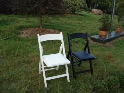 Resin Wimbledon Chair, Resin Folding Chair for Wedding