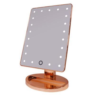 Pocket Mirror Electrical Looking Make up LED Mirror for Cosmetic Folding Portable