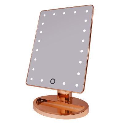 Pocket Mirror Electrical Looking Make up LED Mirror for Cosmetic Folding Portable