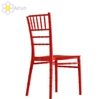 Cheap Price PP Plastic Dining Chair Chiavari Chair