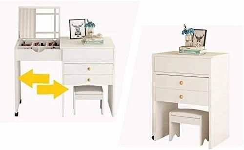 Simple Yet Stylish Makeup Dresser for Bedroom