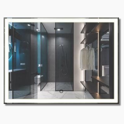 Huge Rectangular Shower Decor Function Demister Bathroom Mirror