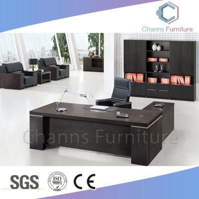Modern Black Executive Desk Boss Table (CAS-MD1899)