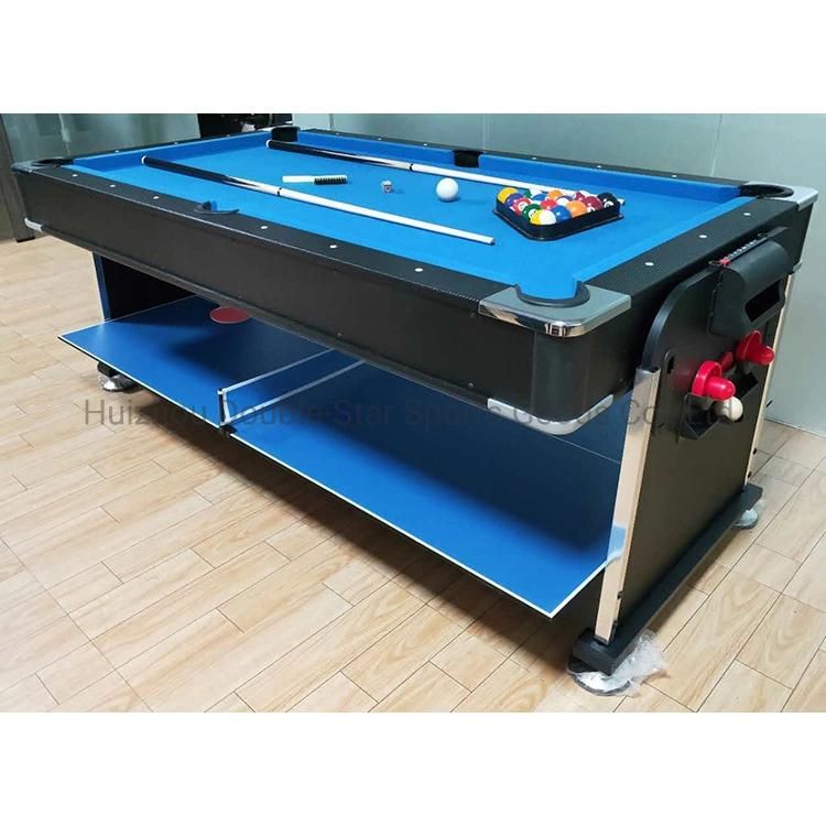 7FT Modern Billiard Pool Table 4 in 1 Multi Game Table