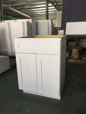 High Technical U Shape White Color Lacquer Modern Kitchen Cabinet