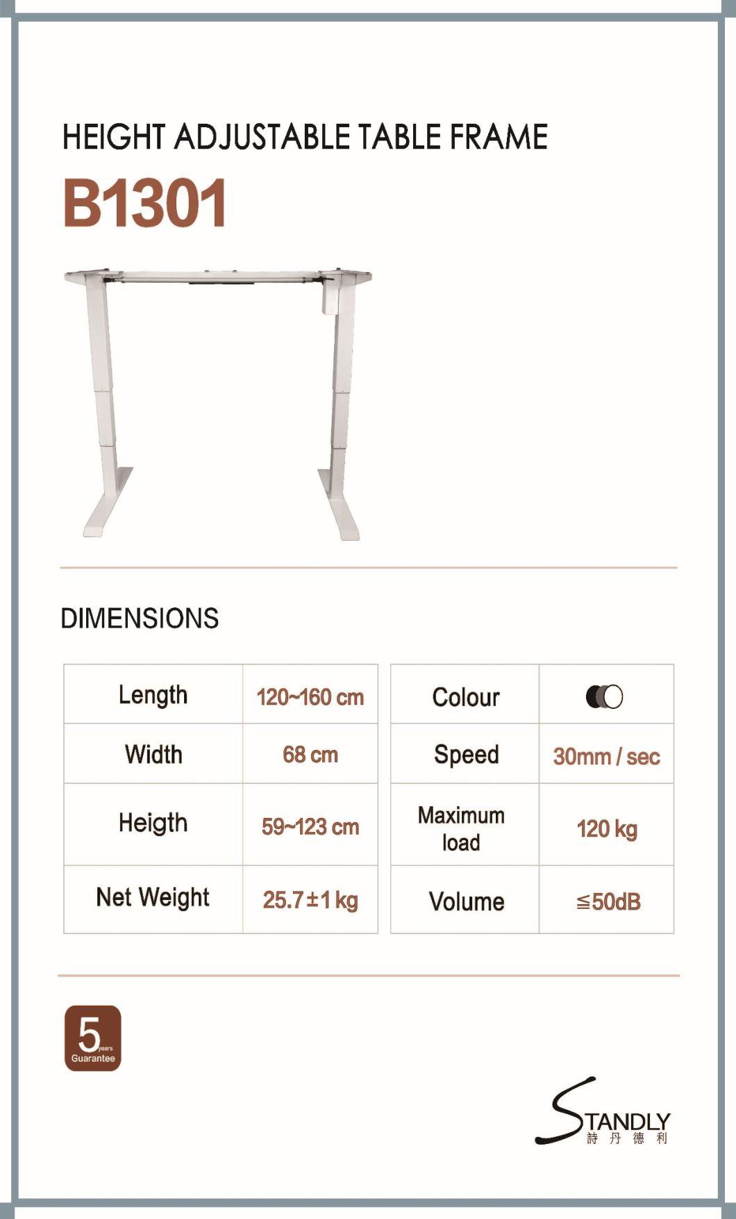 Double Motor Three Section Tube Lifting Table